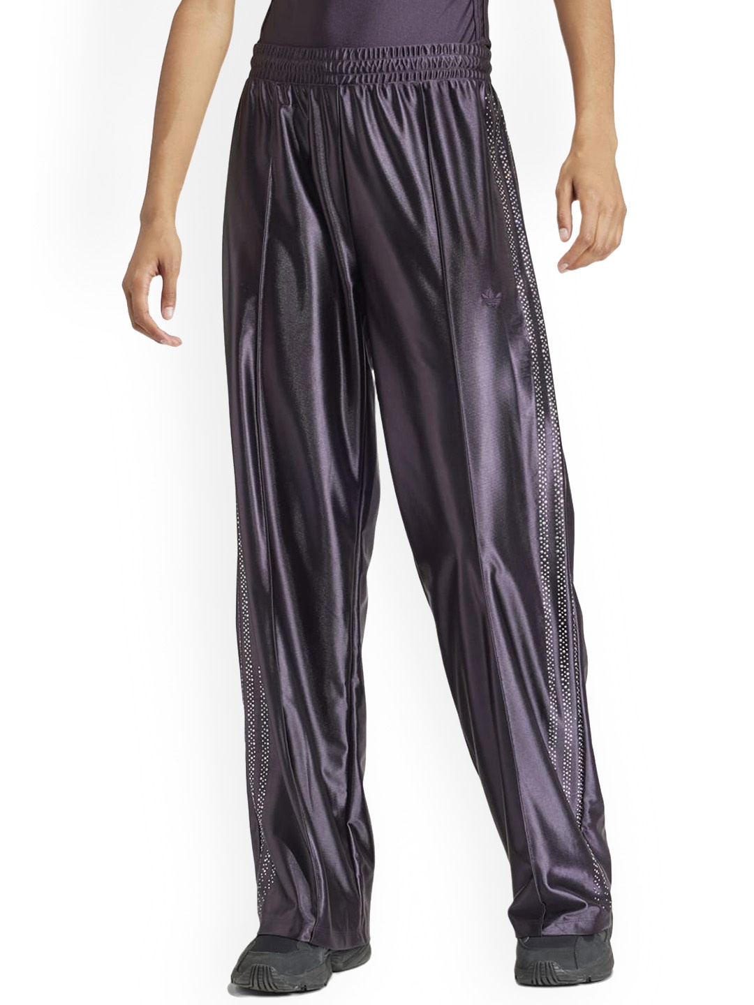 

ADIDAS Originals Women Mid Rise Track Pants, Purple