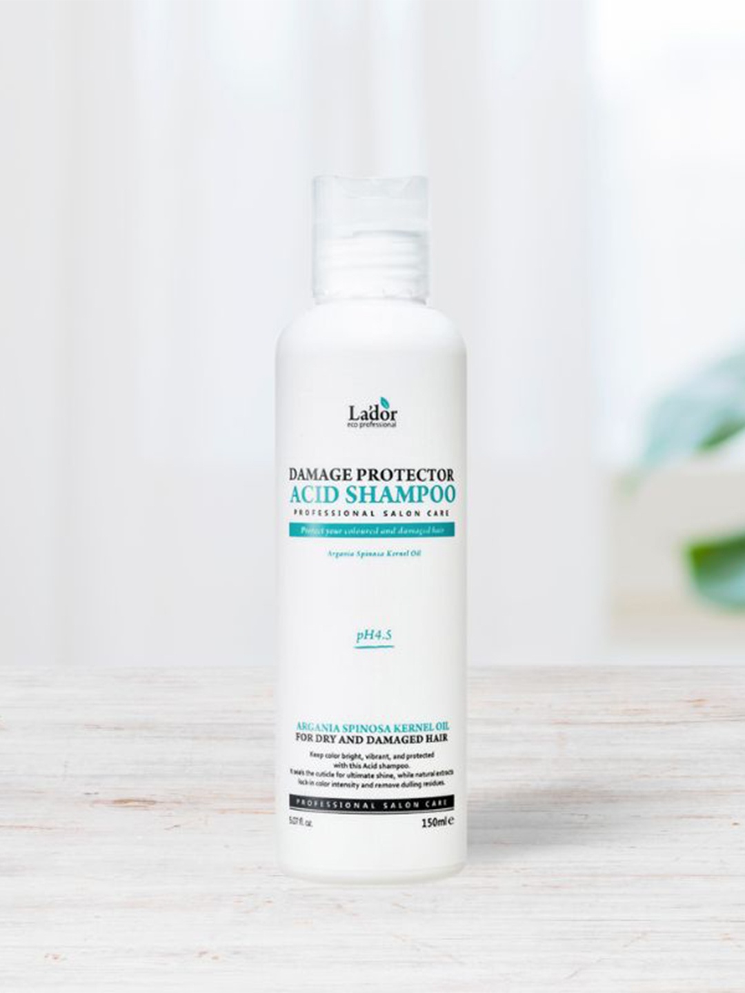 

Lador Damage Protector Acid Shampoo with Argania Spinosa Kernal Oil - 150ml, White