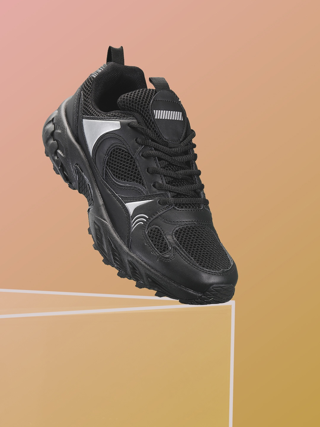 

HRX by Hrithik Roshan Men Z-ICON Pickleball Shoes, Black