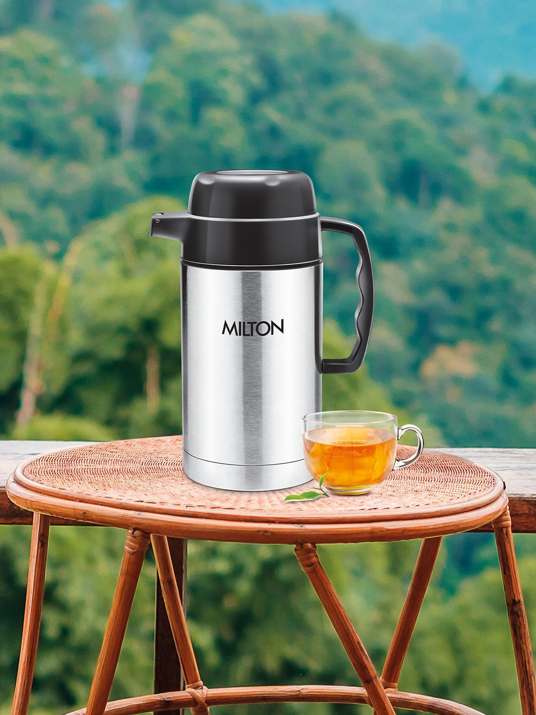 

Milton Dura 1000 Stainless Steel Tuff PU Insulated Jug 1 Litre, Black