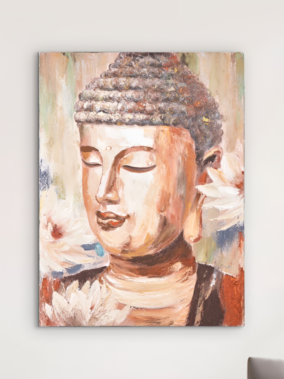 

Home Centre Artistry Brown Buddha Wall Photo Frame