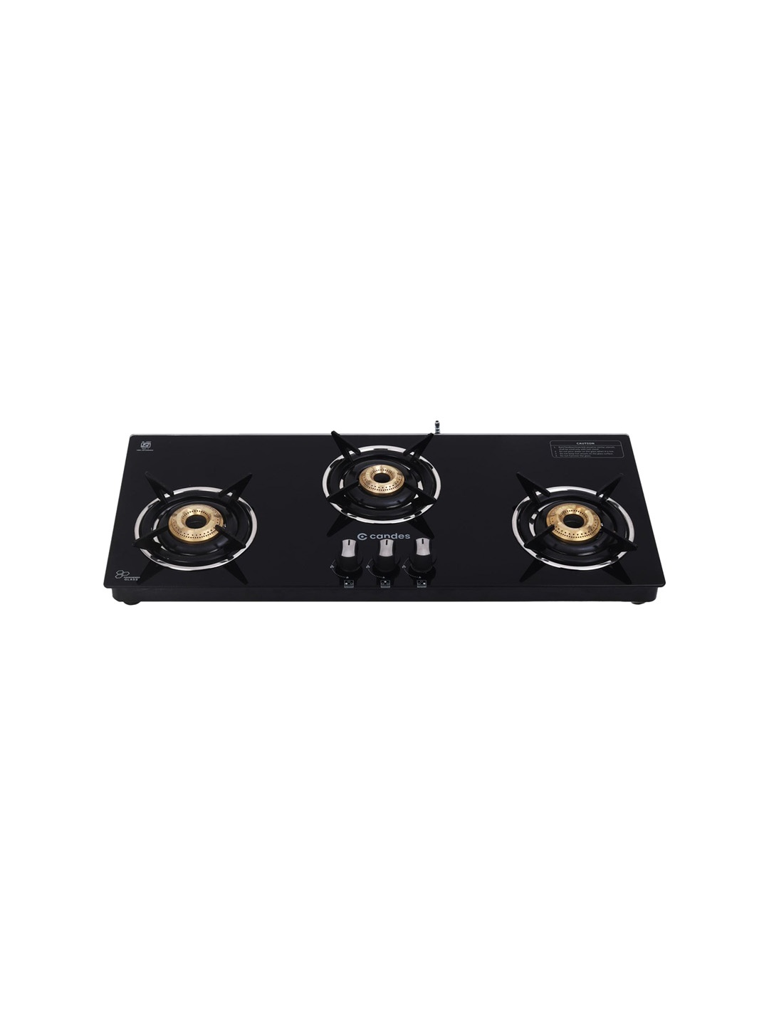 

Candes Black 3 Tornado Burner Gas Stove