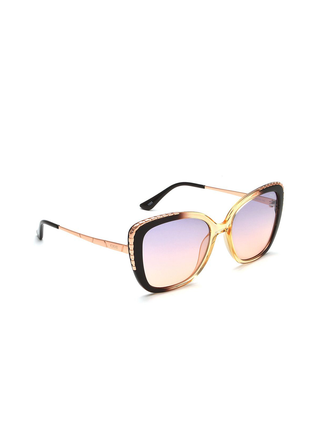 

IDEE Women Butterfly Sunglasses with UV Protected Lens IDS3123C3SG, Pink