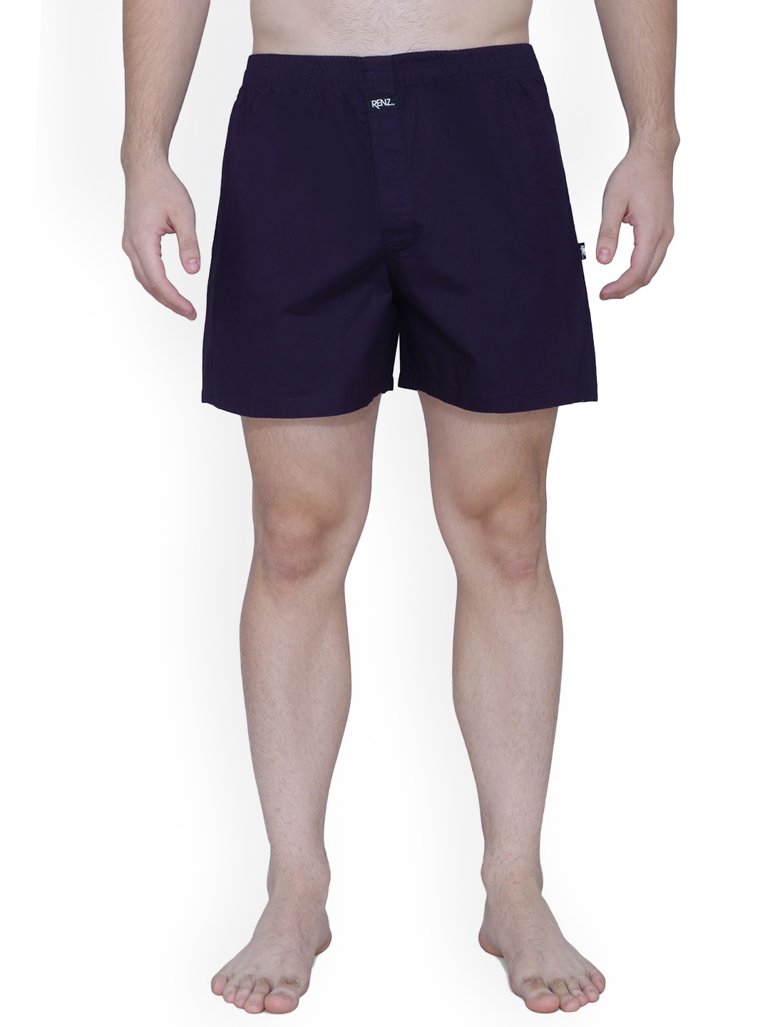 

RENZ Men Pure Cotton Slim-Fit Boxers RBX4110_M, Blue