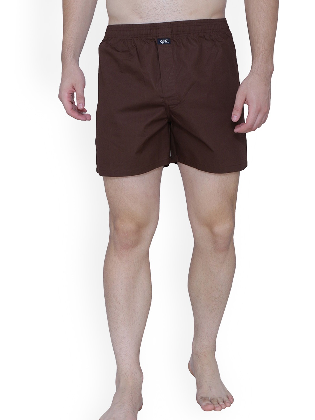 

RENZ Mid Rise Carbon Finish Pure Cotton Boxer, Burgundy