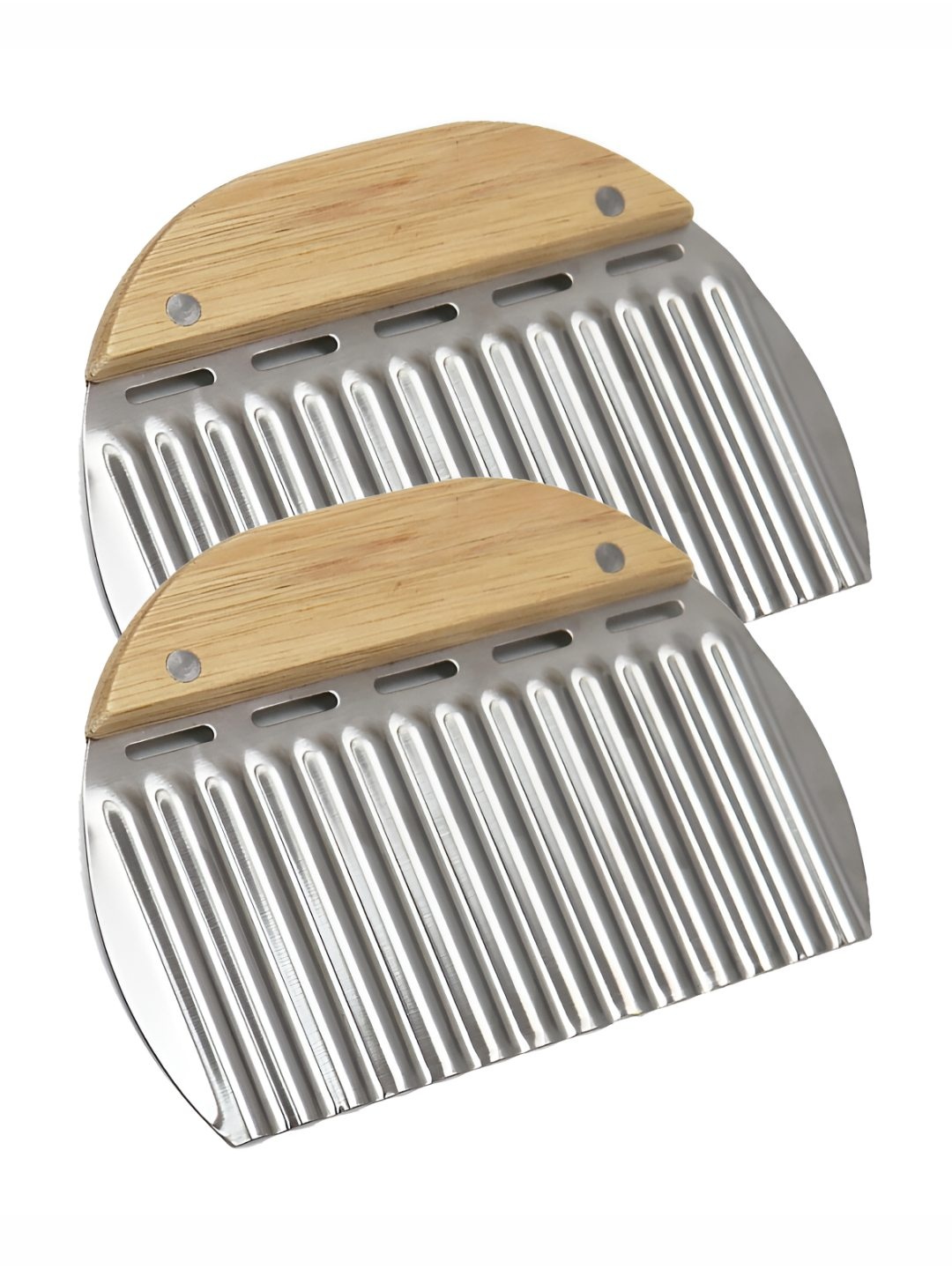

P-Plus International 2 Pcs Stainless Steel Serrated Cutter Knife