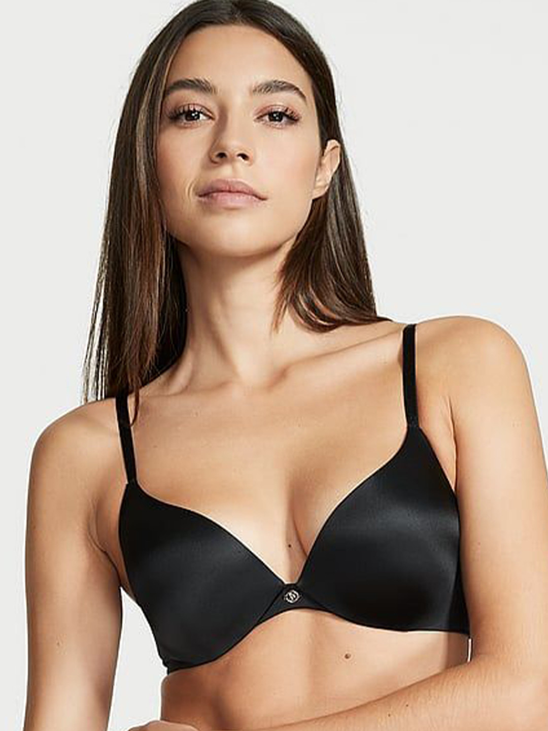 

Victoria's Secret Bra Medium Coverage Underwired Heavily Padded, Black