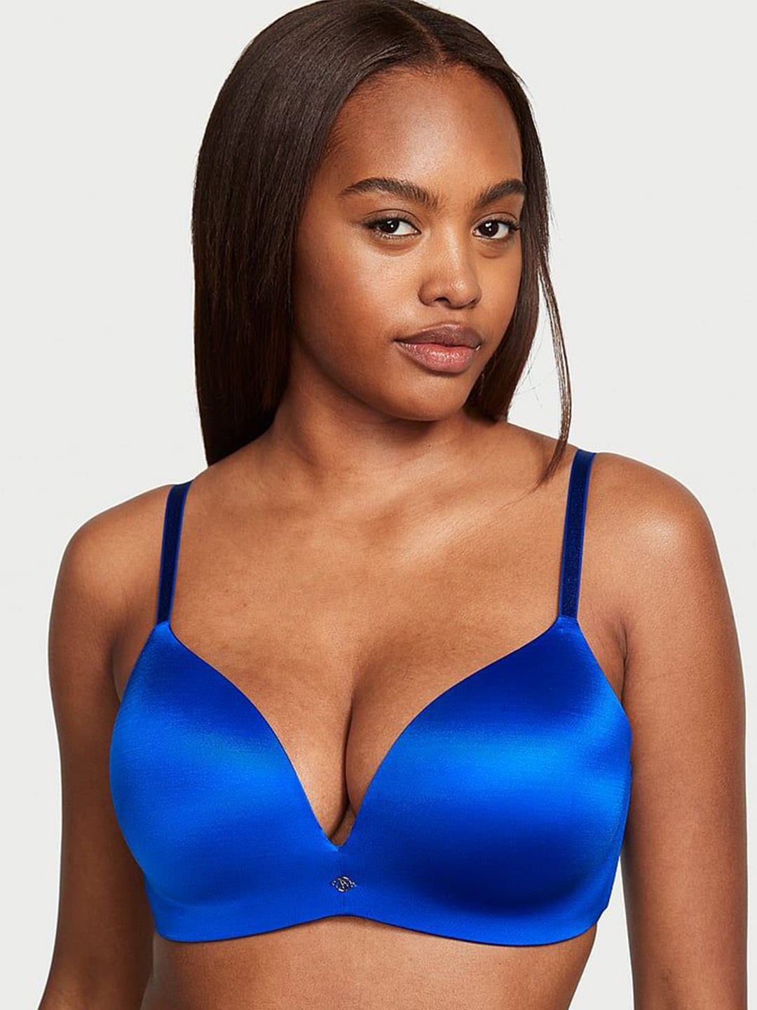 

Victoria's Secret Bra Medium Coverage Heavily Padded, Blue