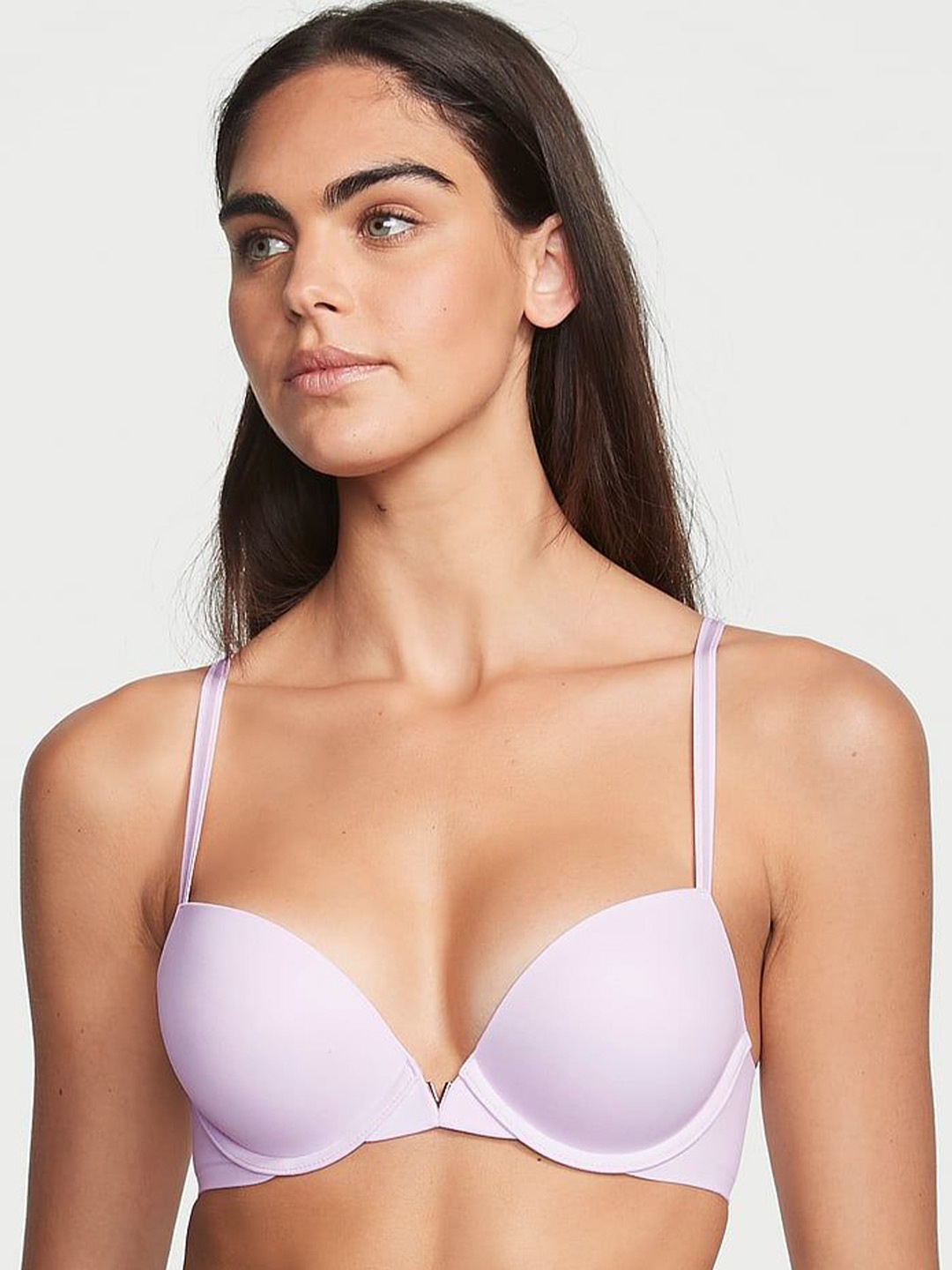 

Victoria's Secret Bra Medium Coverage Underwired Heavily Padded, Purple