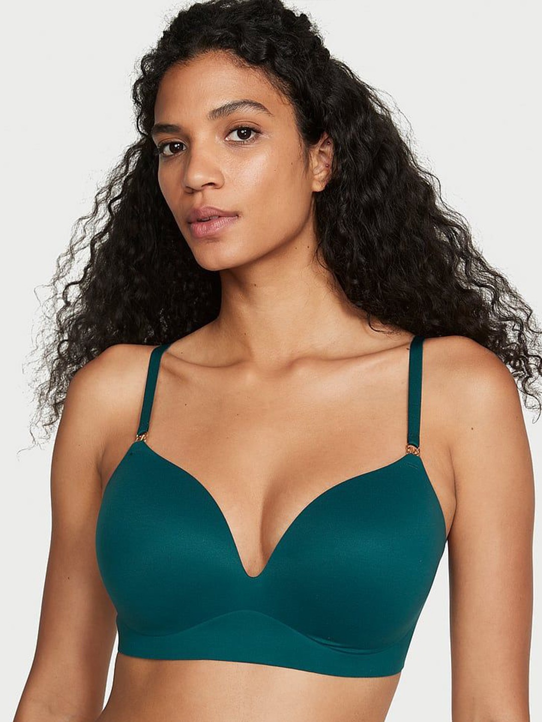 

Victoria's Secret Bra Medium Coverage Heavily Padded, Green