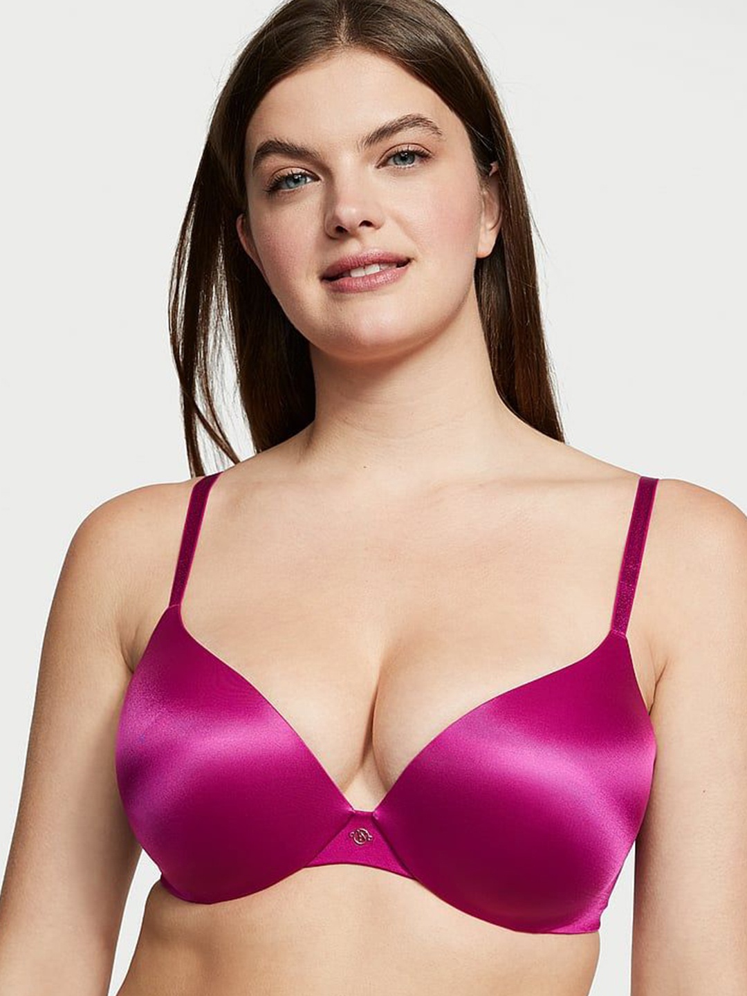 

Victoria's Secret Bra Medium Coverage Underwired Heavily Padded, Pink