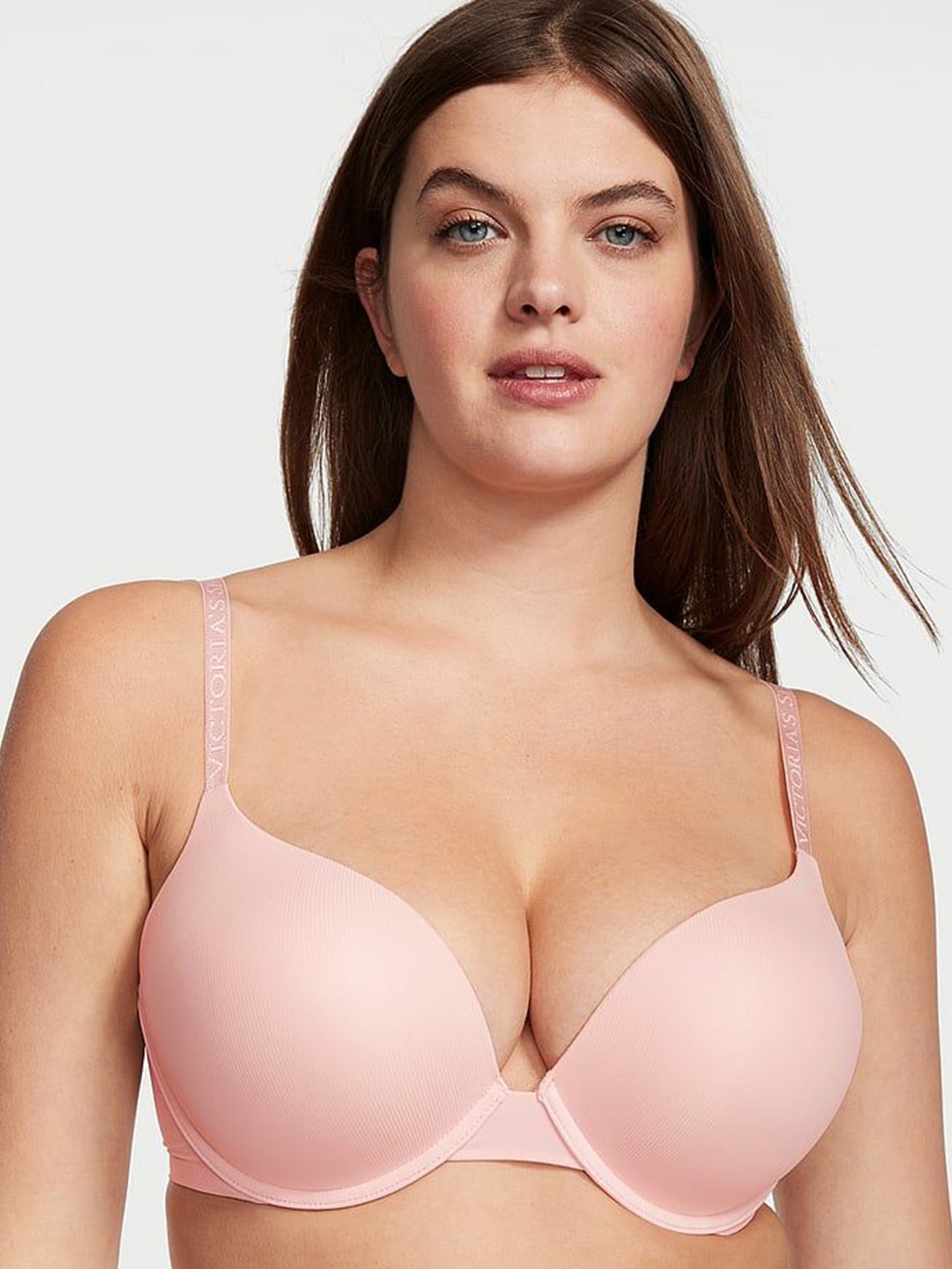 

Victoria's Secret Bra Medium Coverage Underwired Heavily Padded, Pink