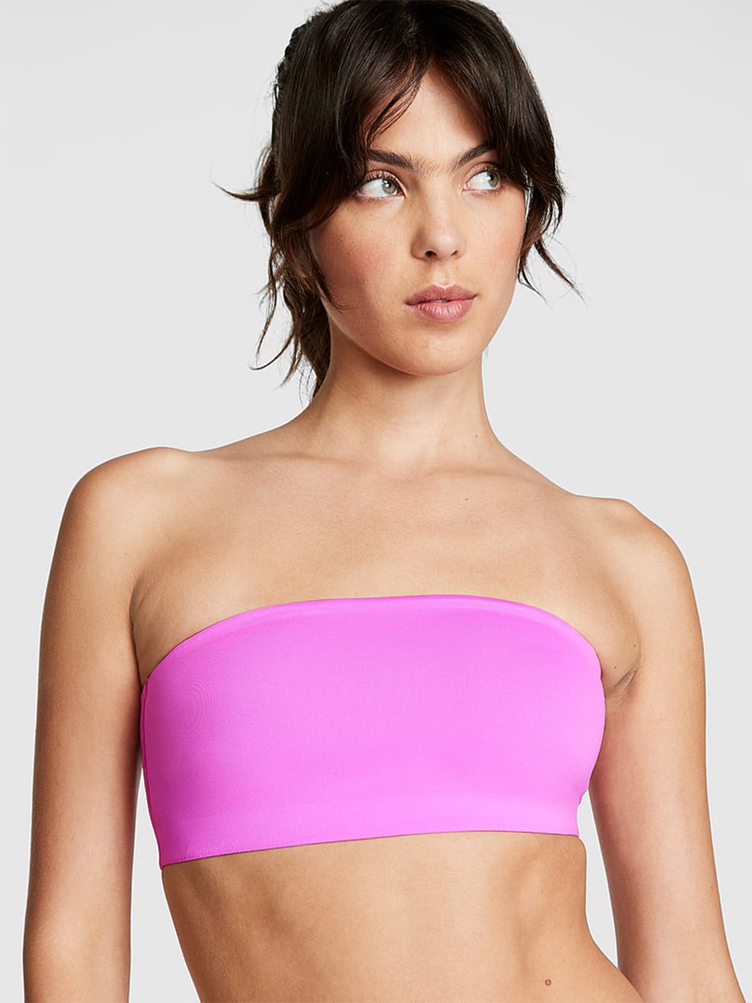 

Victoria's Secret Bandeau Bra Medium Coverage, Pink