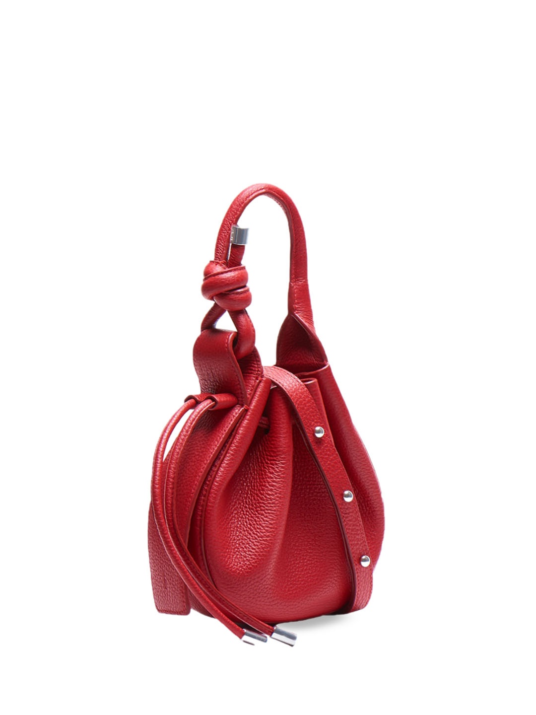 

behno New York Leather Shopper Satchel Bag, Red