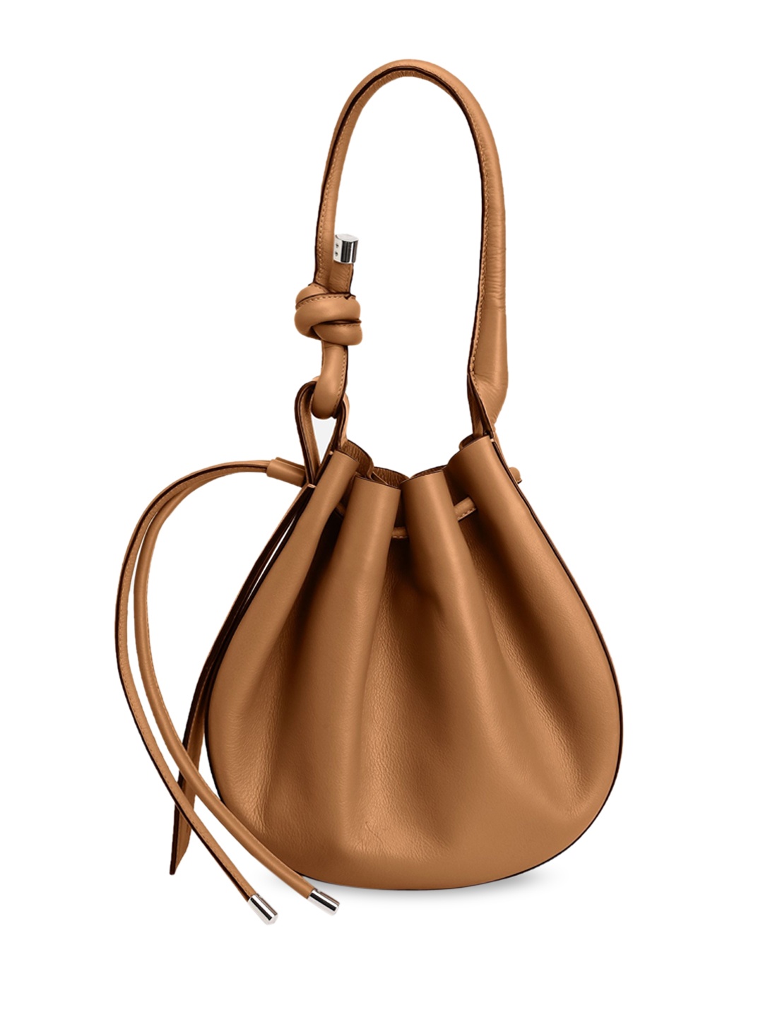 

behno New York Ina Bag Medium Milled Handbag, Tan