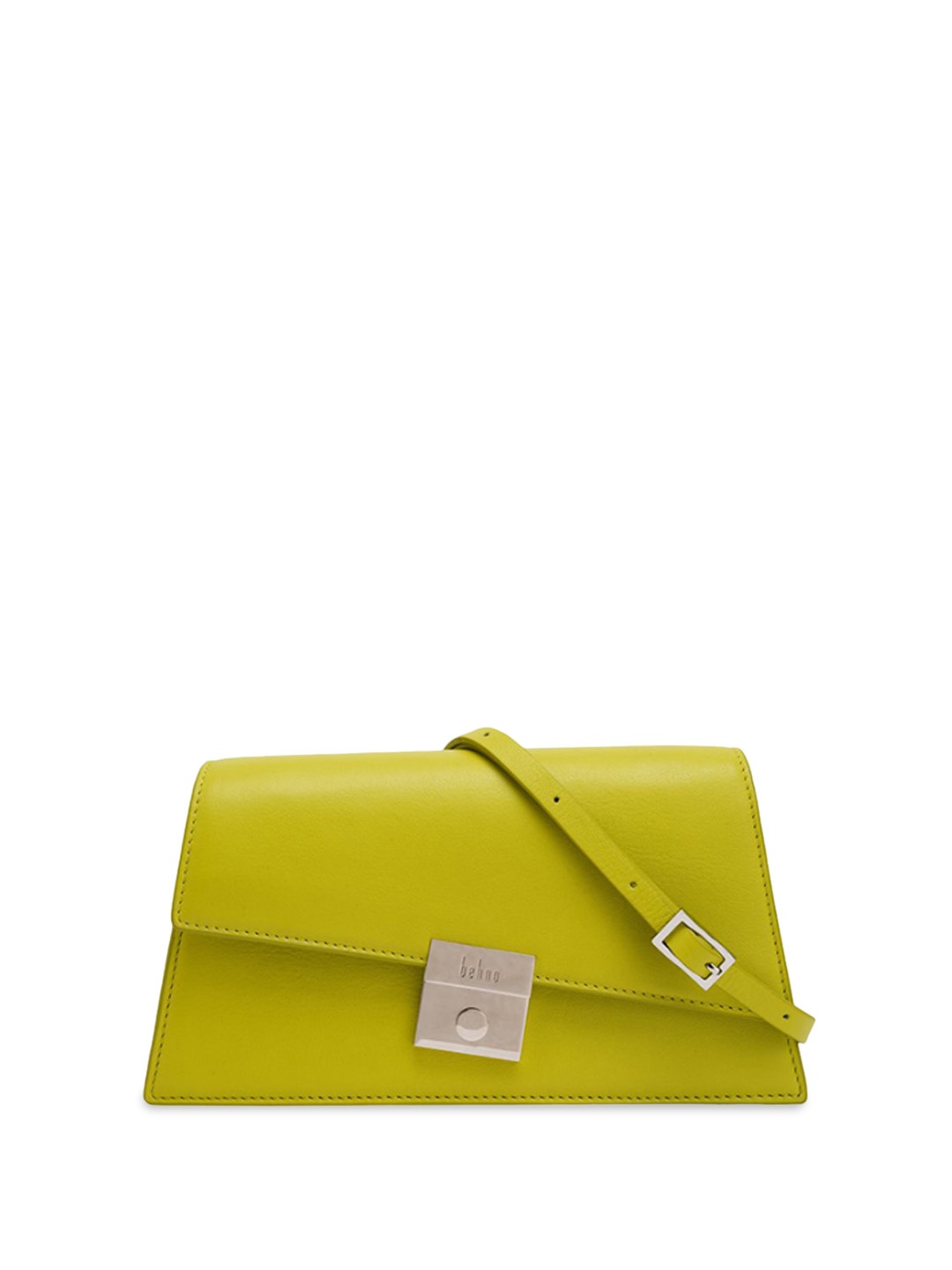 

behno New York Simone Mini Sling Bag Milled Handbag, Green