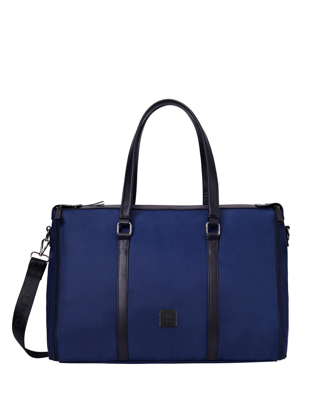 

Lino Perros Oversized Structured Handheld Bag, Navy blue