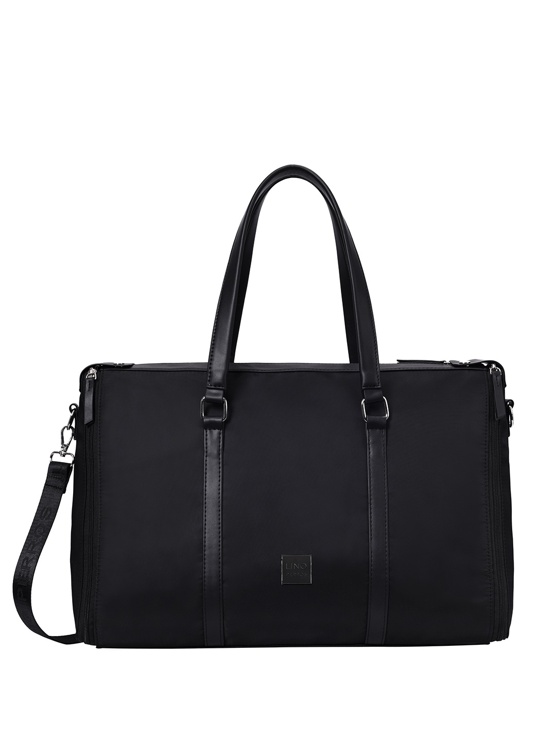

Lino Perros Oversized Structured Handheld Bag, Black