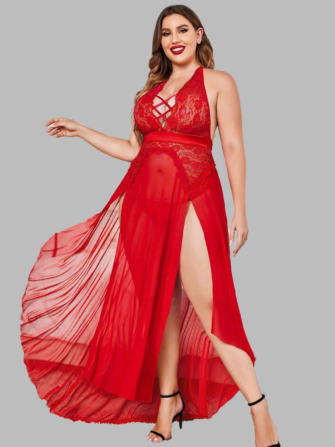 

KRENOZ Baby Doll, Red