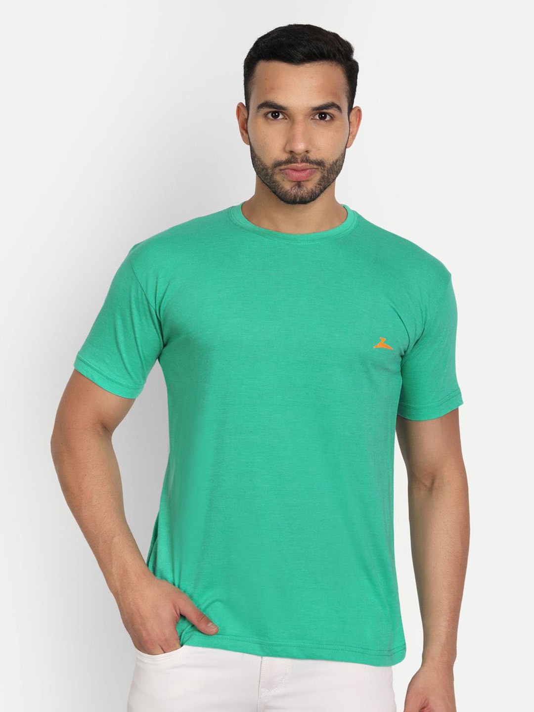 

ZEFFIT Men Pockets T-shirt, Green