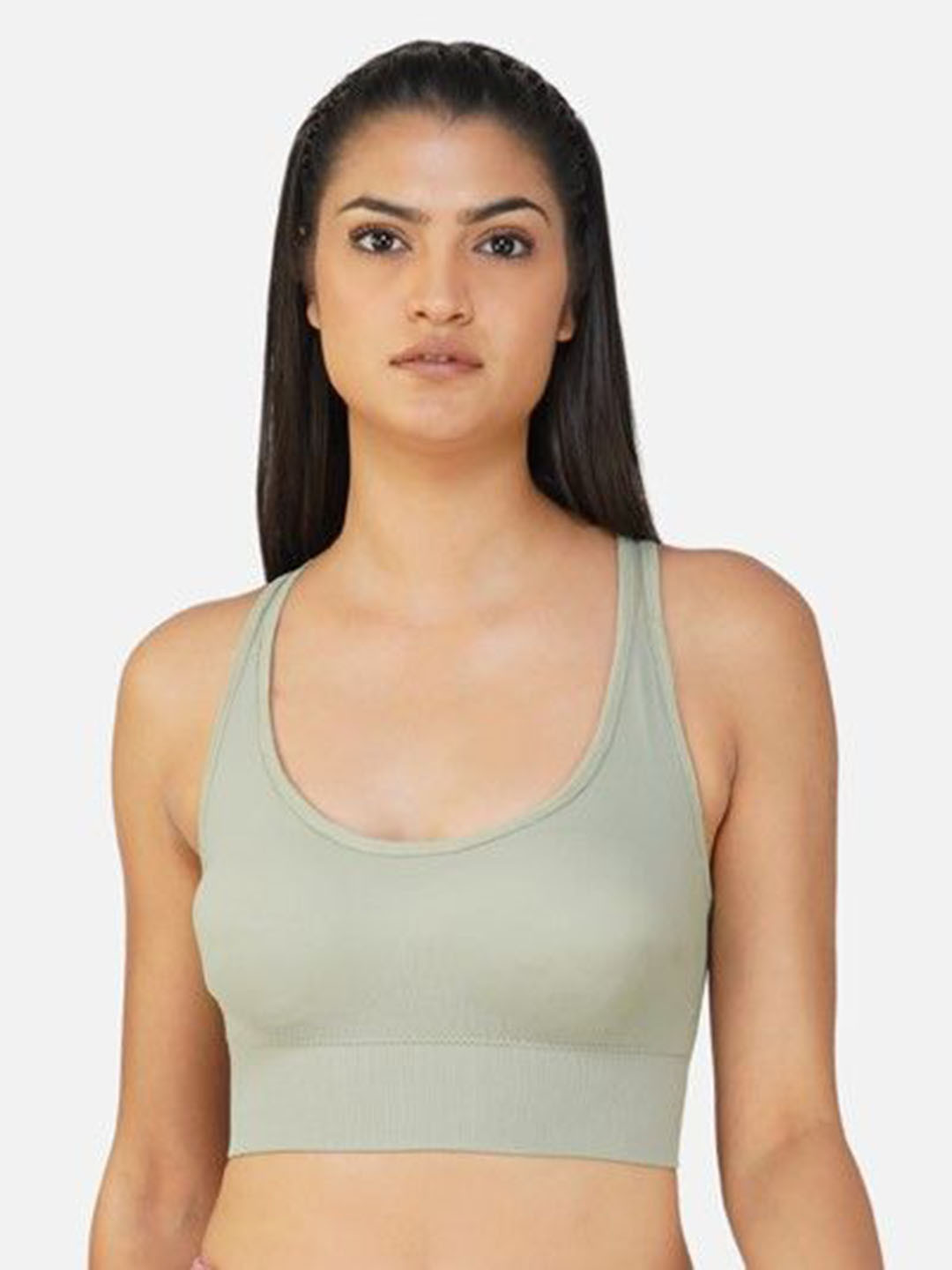 

Poftik Removable Padding 360 Degree Support Sport Bra 1PC_M_GREEN_183_SPORTS_BRA___B