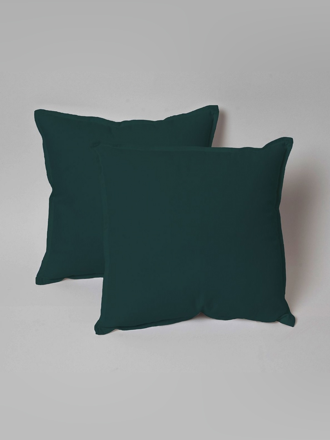 

SKANDA FAB Green 2 Pieces Cotton Sofa Cushions