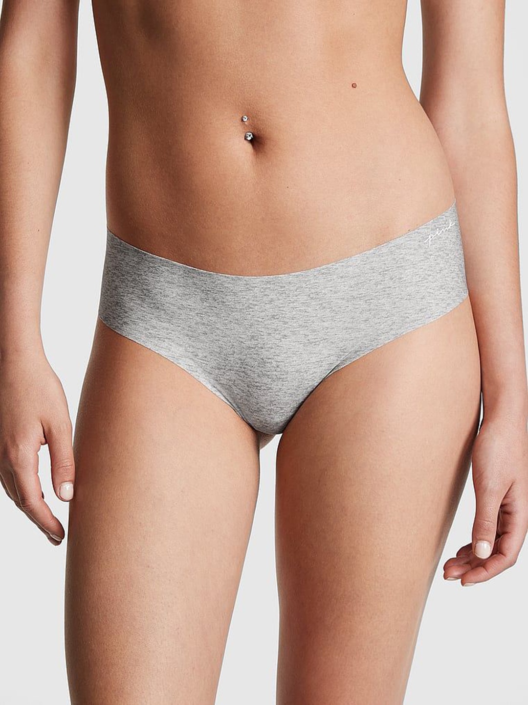

Victoria's Secret PINK Printed Basic Briefs 111991772TUJ, Grey