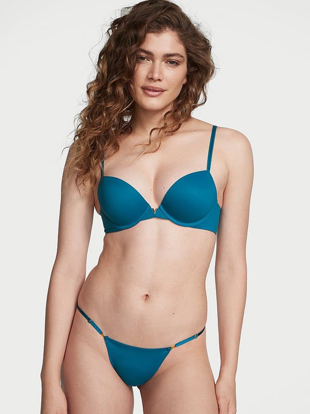 

Victoria's Secret Love Cloud String Thong Briefs 1120113989L8, Blue