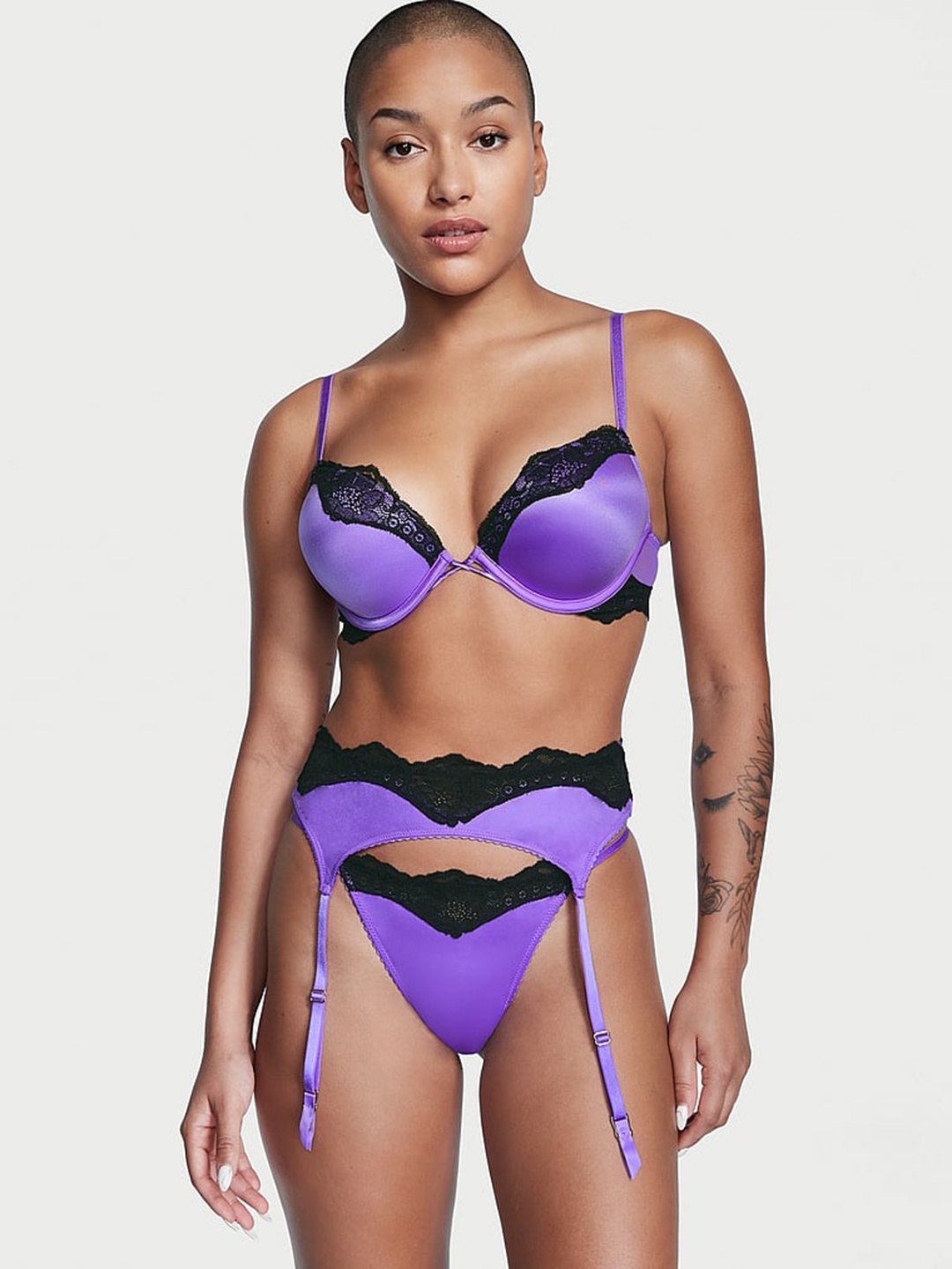 

Victoria's Secret Very Sexy Lace Thong Briefs 112158551SJD, Purple