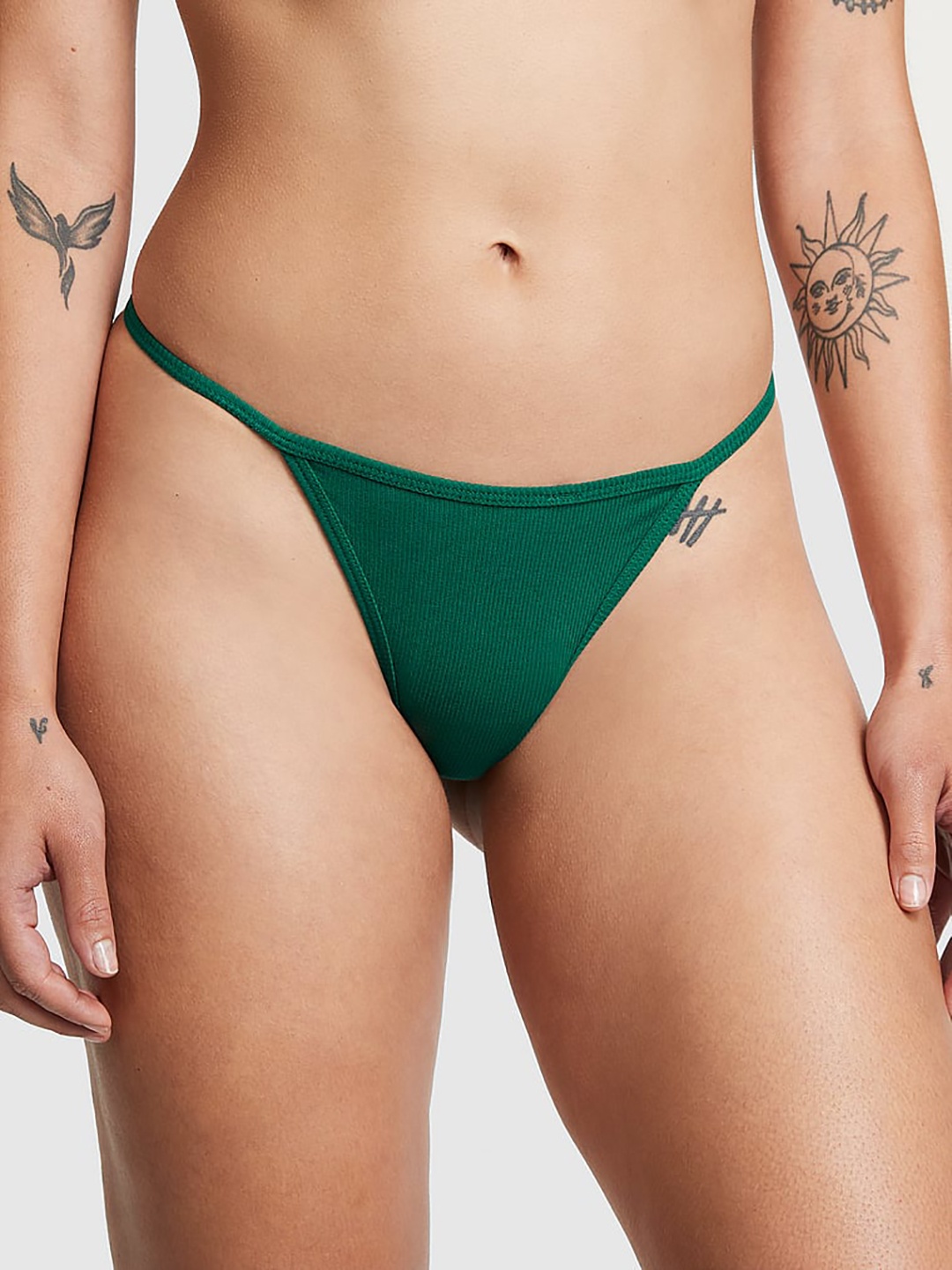 

Victoria's Secret PINK Thong Briefs 111752025TXI, Green