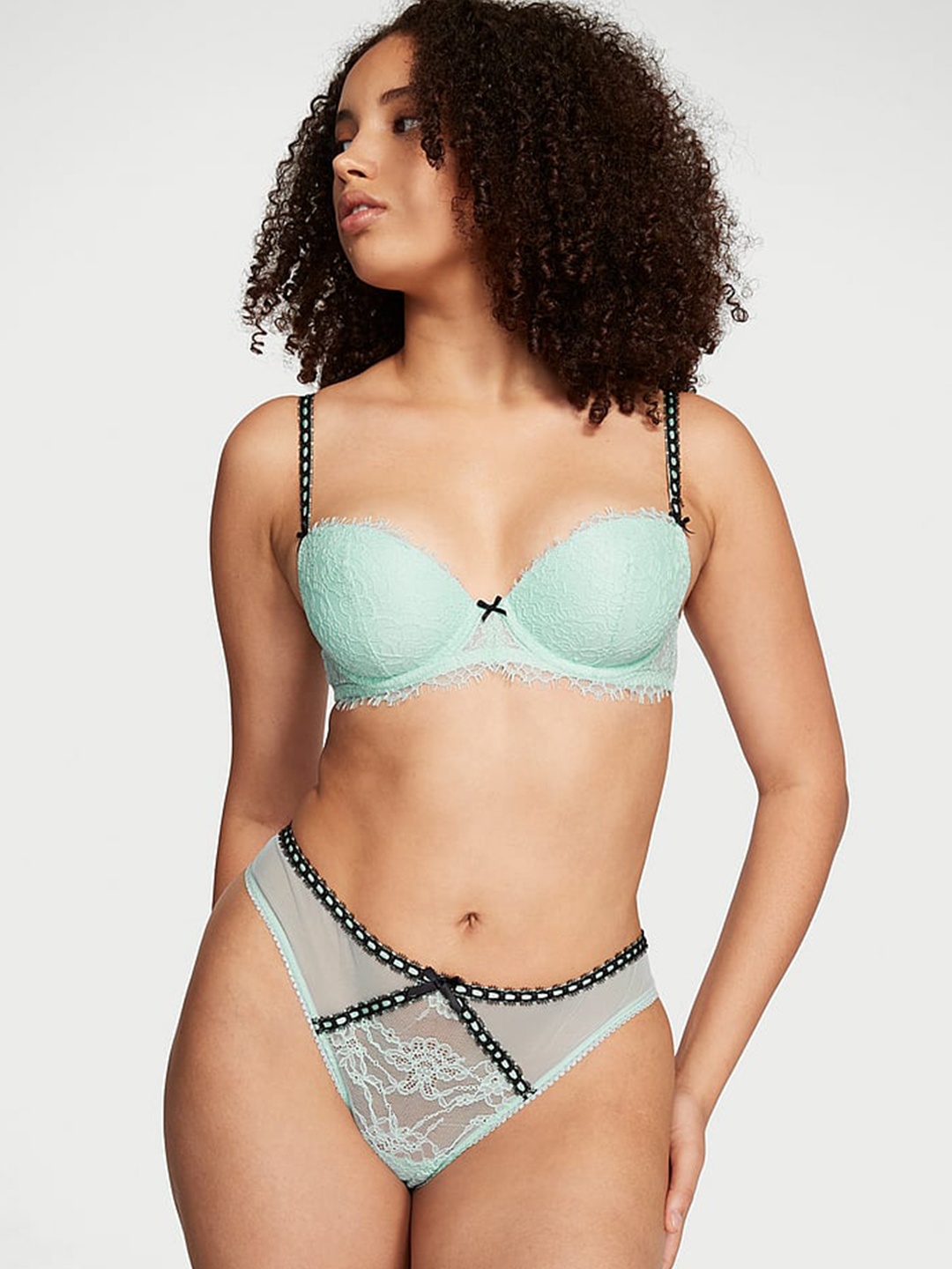 

Victoria's Secret Ribbon Detail Briefs 1119974112M2, Blue