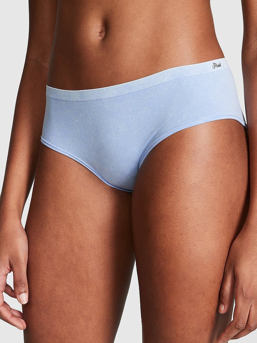 

Victoria's Secret Polyamide Mid-Rise Seamless Hipster Panty-112438095G70, Blue