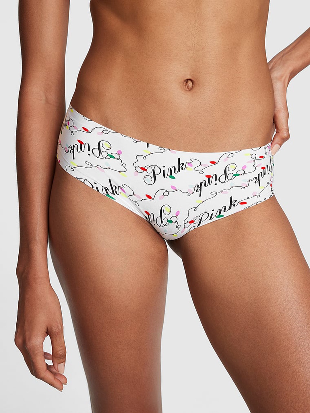 

Victoria's Secret Low-Rise Polyamide Hipster Briefs, Multi