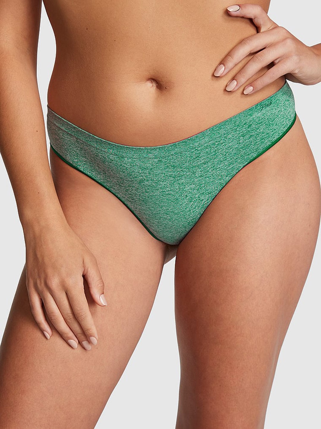

Victoria's Secret PINK Printed Thongs Briefs 111727785TXI, Green