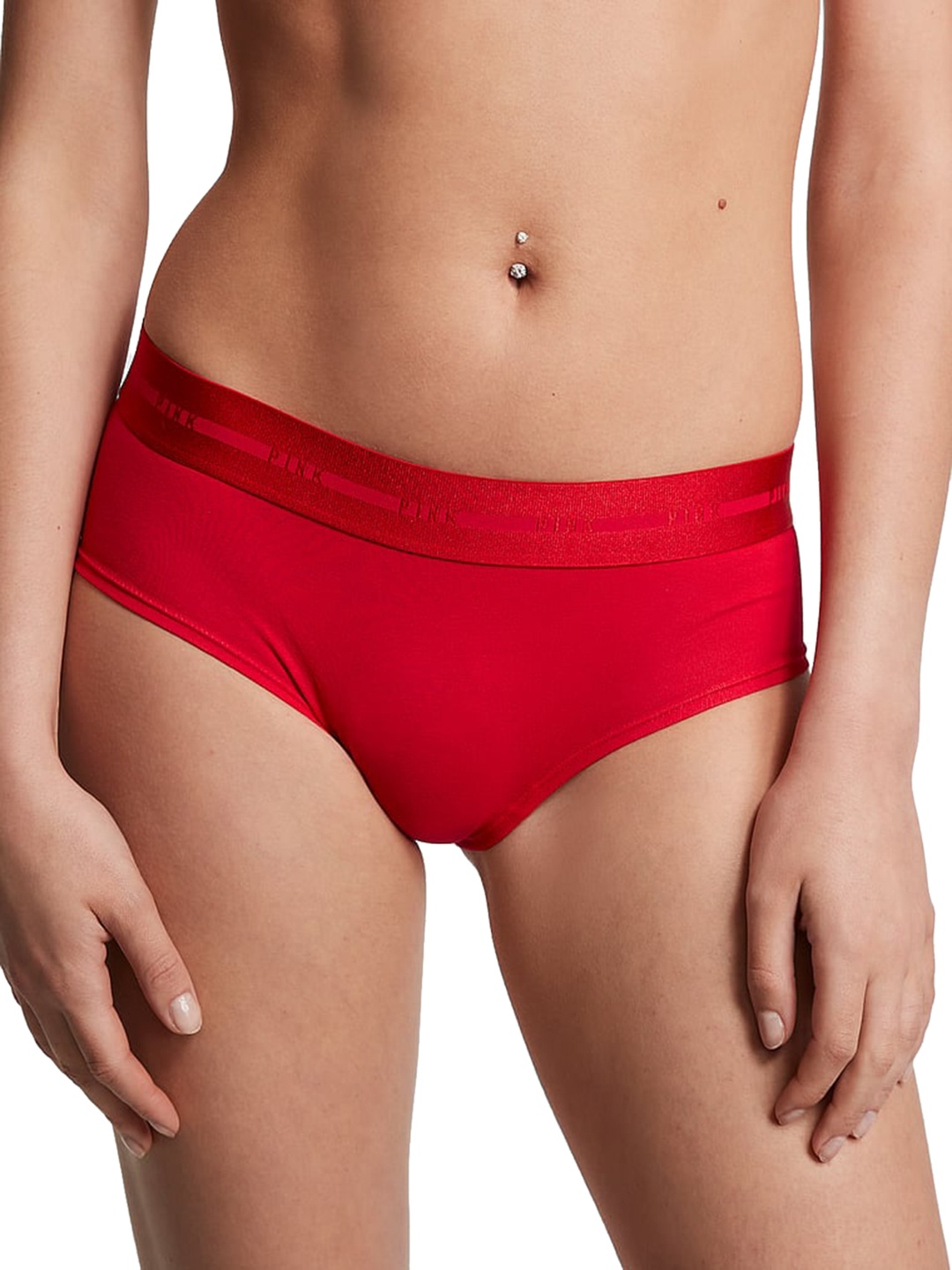 

Victoria's Secret PINK Logo Hipster Panty 112269114QJM, Red