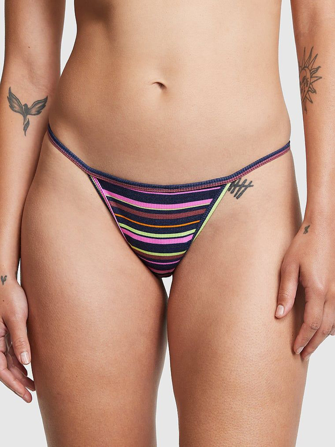 

Victoria's Secret V-String Panty Briefs 1117520260ZQ, Pink