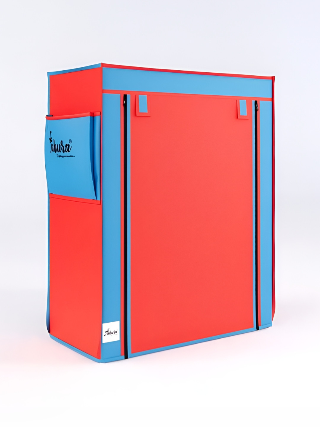 

Fabura Red & Blue 4-Tier Moisture Resistant Rectangle Shoe Rack