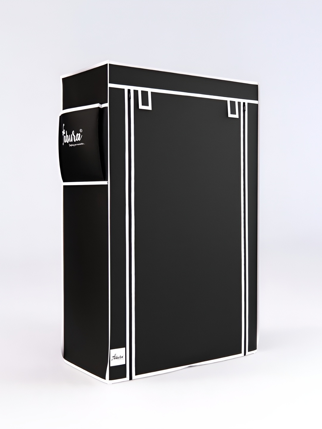 

Fabura Black 5-Tier Rectangle Shoe Rack