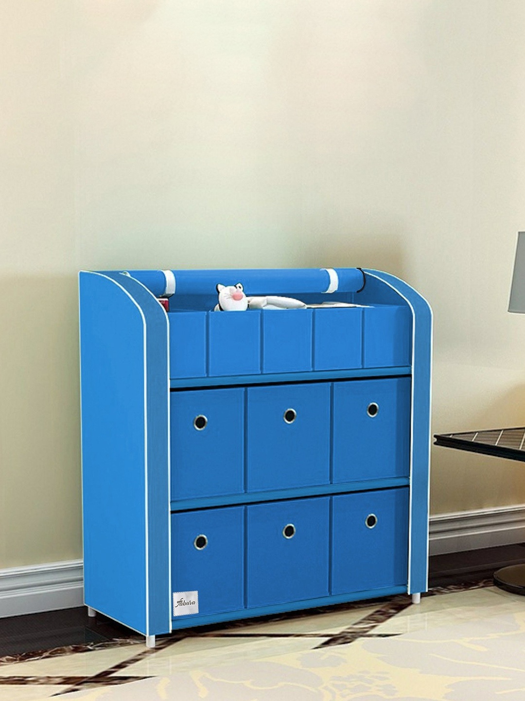 

Fabura Kids Blue Metal Cloths Wardrobes