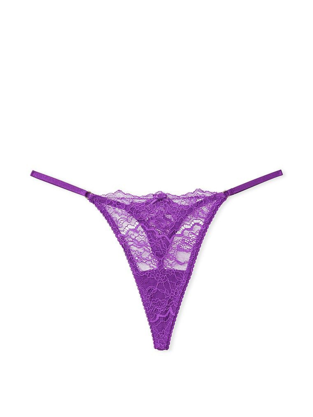 

Victoria's Secret Laced Thongs Briefs 1121578007P7, Purple