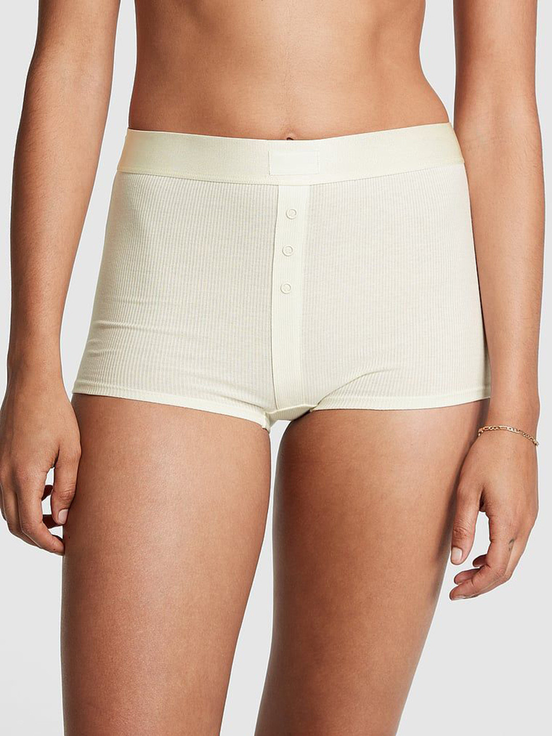 

Victoria's Secret High Rise Boy Shorts Briefs 1121631540H6, Beige
