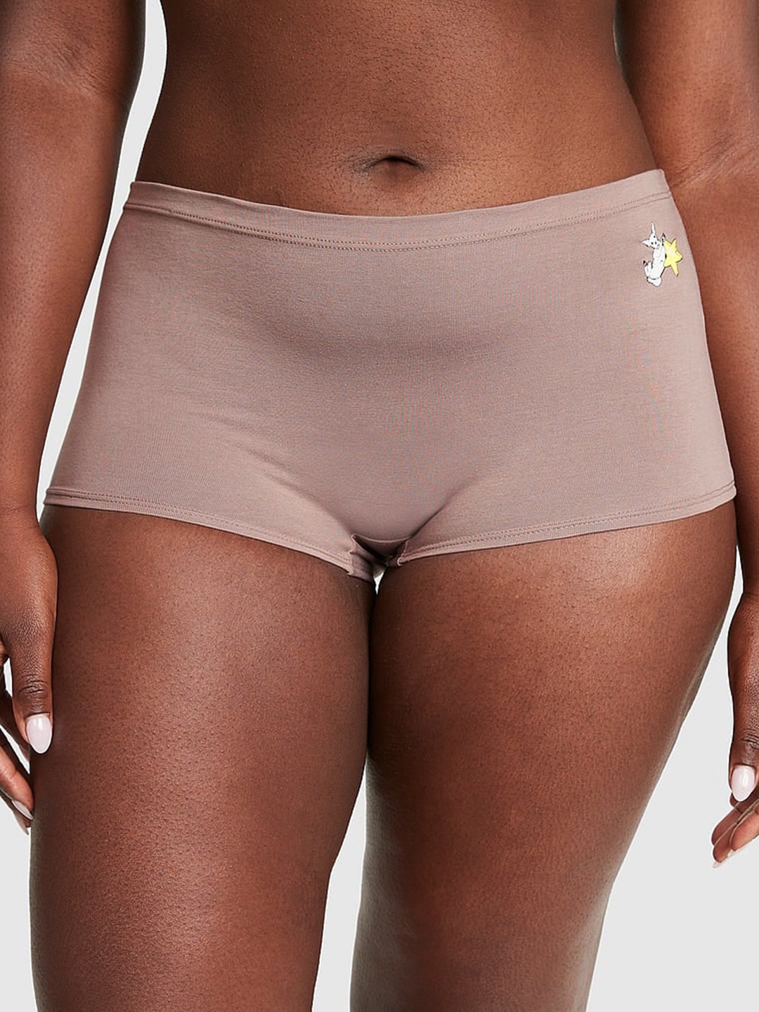 

Victoria's Secret Cotton Boyshort Briefs - 112269075O5G, Brown