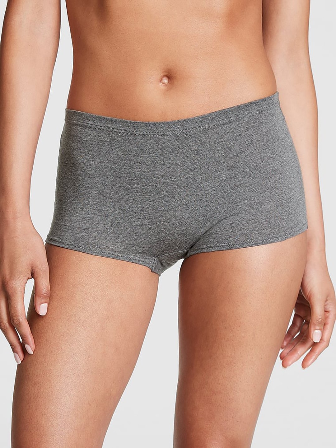 

Victoria's Secret Cotton Boy Short Briefs 1122690785B6, Grey