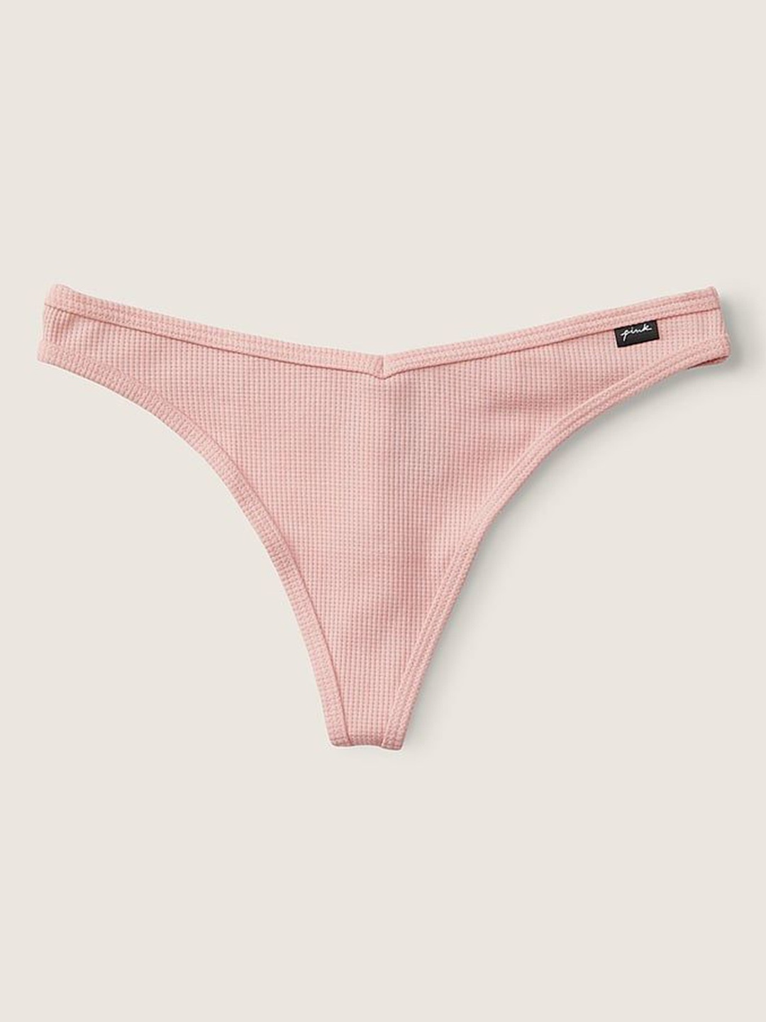 

Victoria's Secret Low-Rise Thong Briefs 112123375O48, Pink