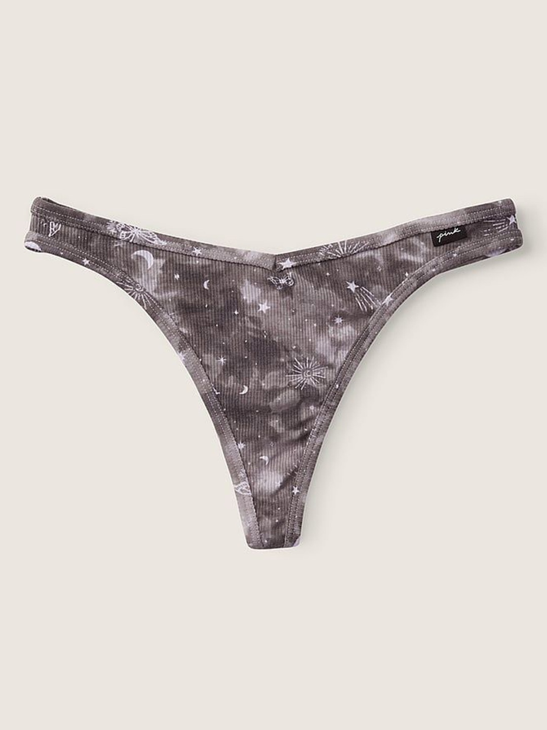

Victoria's Secret Pink Thong Panty 111530375OHU, Black