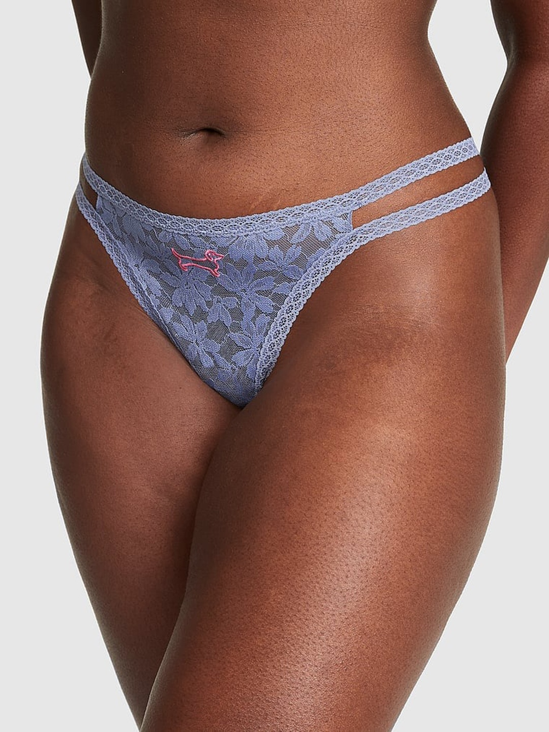 

Victoria's Secret Self Design Strappy Thong Briefs 111967184YQM, Blue