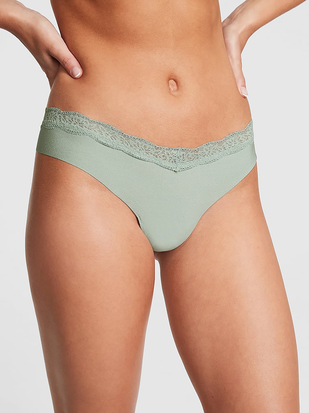

Victoria's Secret Self-Designed Thongs Briefs 112144885NKY, Green