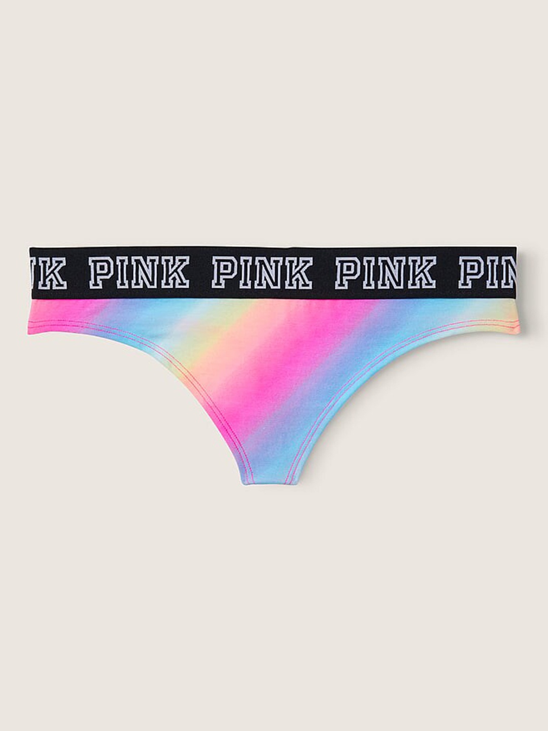 

Victoria's Secret PINK Logo Thong Briefs- 112195155Y1A, Blue