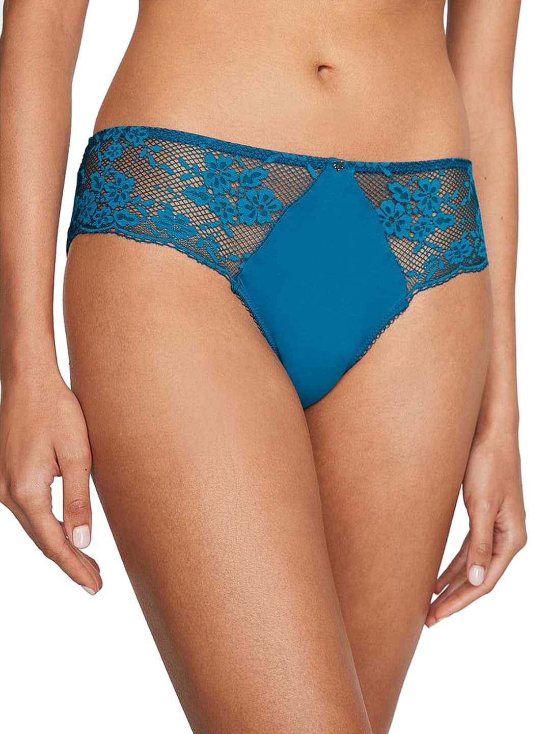 

Victoria's Secret Laced Hipster Briefs 1122081589L8, Blue
