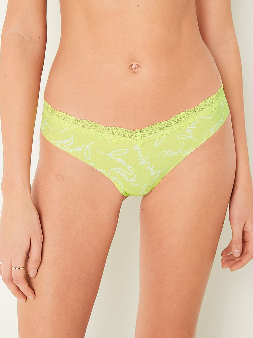

Victoria's Secret PINK Self-Designed Thongs Briefs 112144885UH4, Yellow